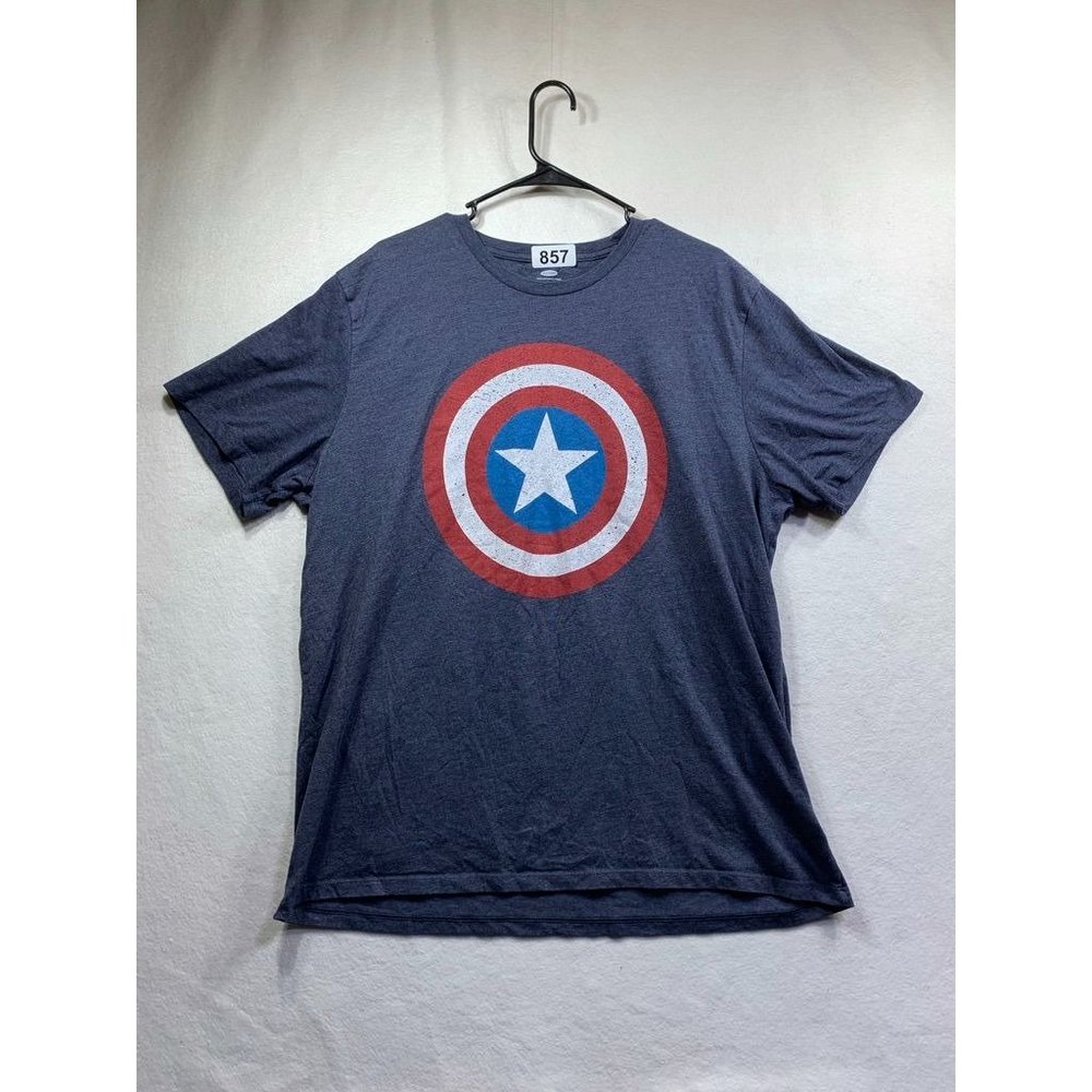 Plus Size Men Oldnavy CollectAbilitees Blue Cotton T-shirt XXL (857)